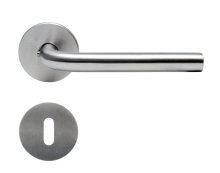 Dørhåndtak L-håndtak Ø16 mm rustfri